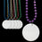 Bead Blank Medallion 7mm 33" 6 Color (DZ)