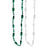 Bead Twist 48" Green White (DZ)