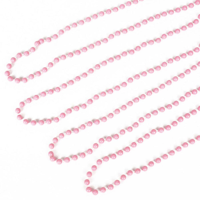 Bead Round 7mm 33" Pink (144 PACK)