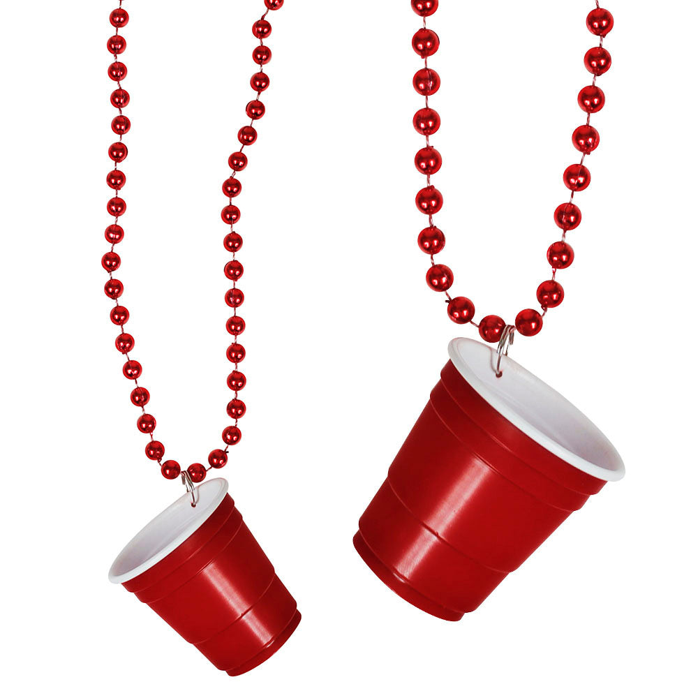 Bead Red Party Cup 33" (24 PACK)