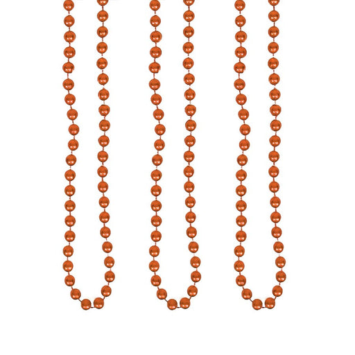 Bead Round 7mm 33" Orange (144 PACK)