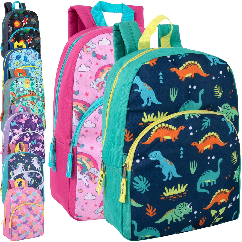 15-Inch Character Backpacks