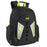 19 Inch Mountain Edge Multi-Pocket Reflective Backpack with Laptop Section - Black