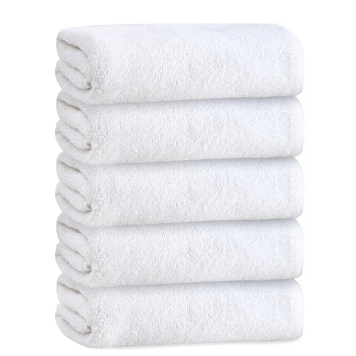 Adult Plush Bath Towel - White