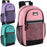 18-Inch Multi-Pocket Reflective Backpack -  3 Girls Colors