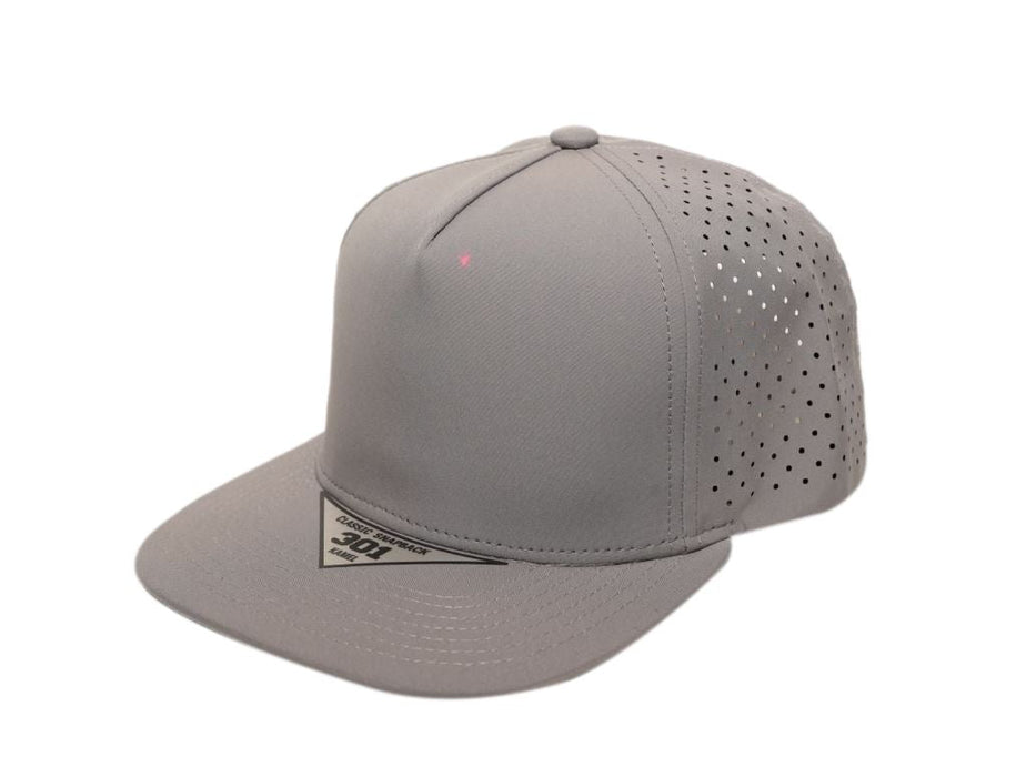 Kamel 301 Hydro 5 Panel Performance Flat Bill Hat