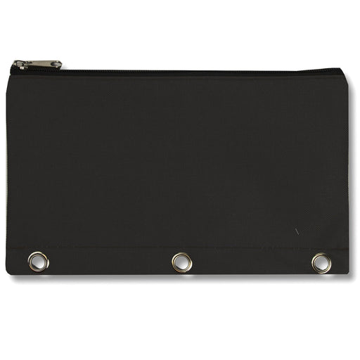 3-Ring Binder Pencil Pouch - Black