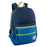 17-Inch Double Front Zippered Pocket Backpack