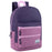 17- Inch Double Front Zippered Pocket Backpack - Girls