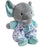 Baby Essentials Blue Elephant Plush With Rattle