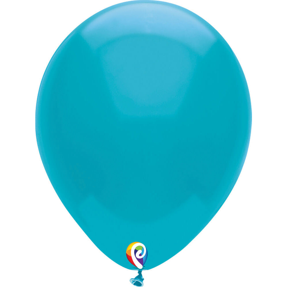 Funsational Turquoise Latex Party Balloons 12" (15 PACK)