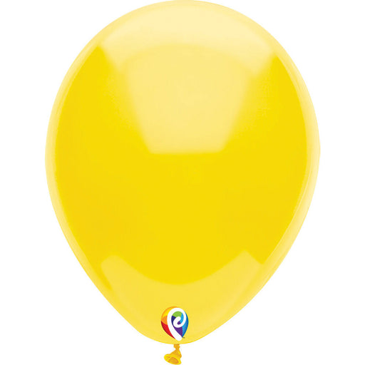 Funsational Yellow Latex Party Balloons 12" (50 PACK)