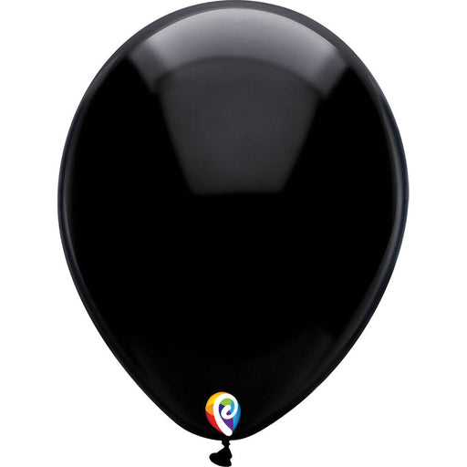 Funsational Black Latex Party Balloons 12" (15 PACK)