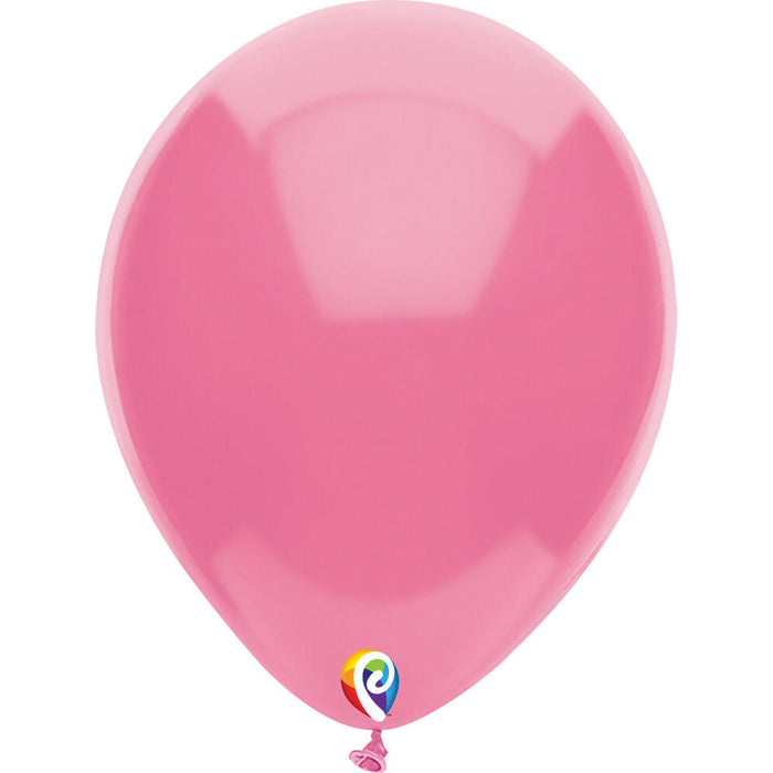 Funsational Hot Pink Latex Party Balloons 12" (15 PACK)