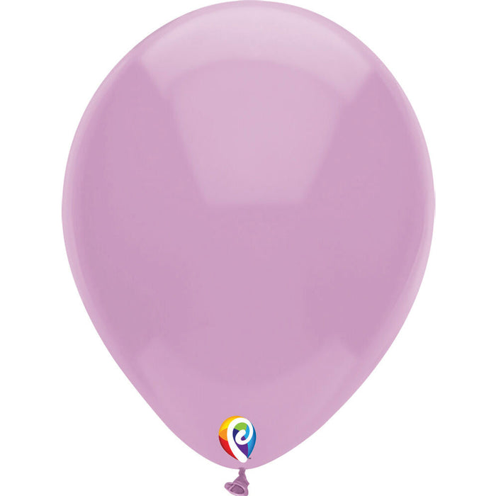 Funsational Lilac Latex Party Balloons 12" (50 PACK)