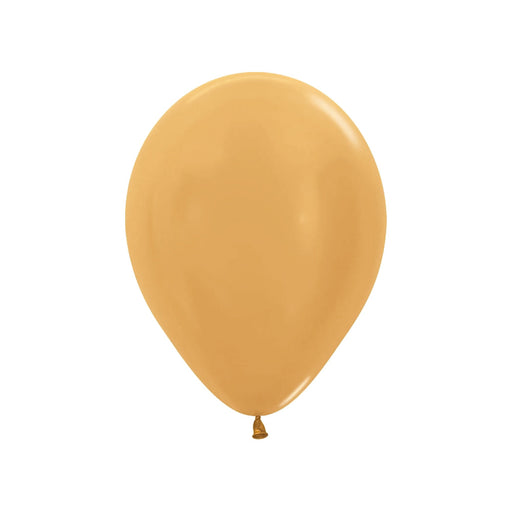 Gold Latex Balloons 5" (100 PACK)