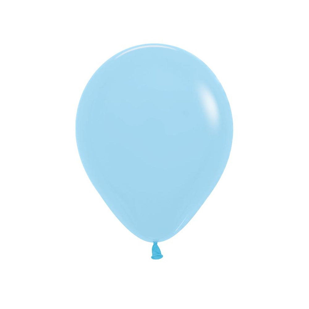 Pastel Blue Latex Balloons 5" (100 PACK)