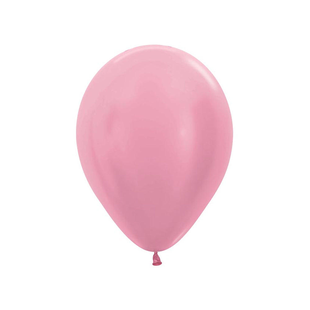 Pink Pearlized Latex Balloons 5" (100 PACK)