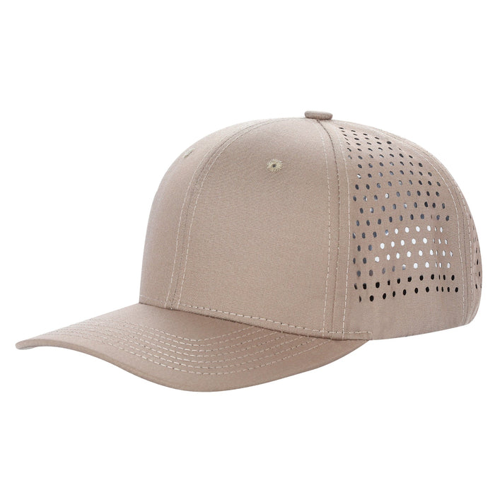 Dallas 815 Hydro 6 Panel Performance Laser Perforated Snapback Trucker Cap