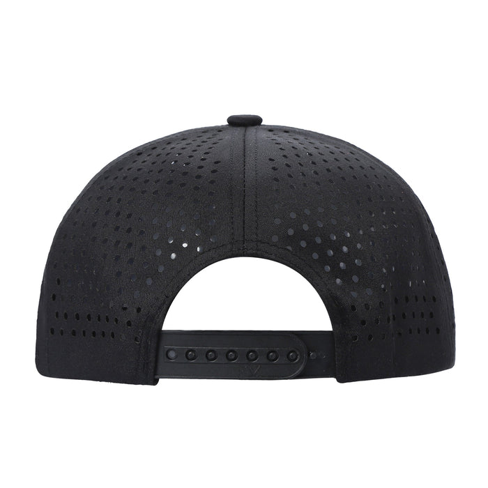 Dallas 815 Hydro 6 Panel Performance Laser Perforated Snapback Trucker Cap