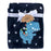 Baby Fleece Blankets 36" x 30" - Navy T-Rex