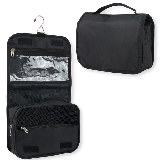 Travel Hanging Toiletry Bag - Black