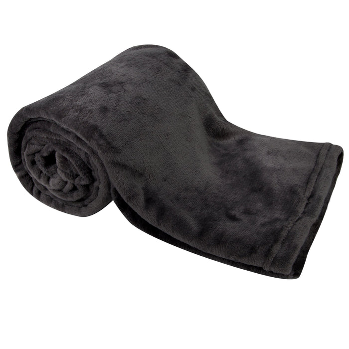 Teddy Fleece Throw Blankets 50" x 60"