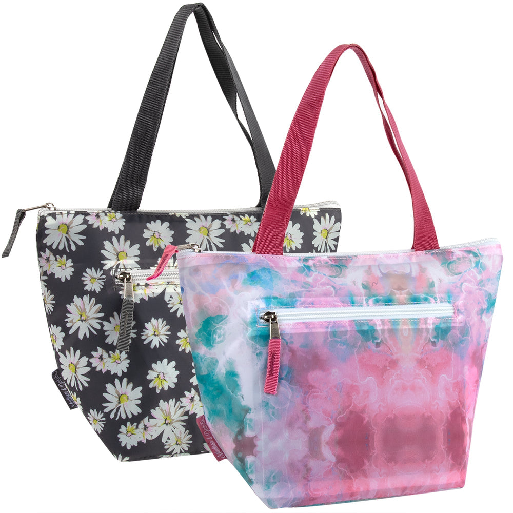 Fridge Pak Floral/Tie Dye Lunch Tote