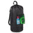 Laundry Bag Backpack with Front Mesh Pocket - Black