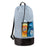 Wholesale Laundry Bag Backpack with Front Mesh Pocket - Grey