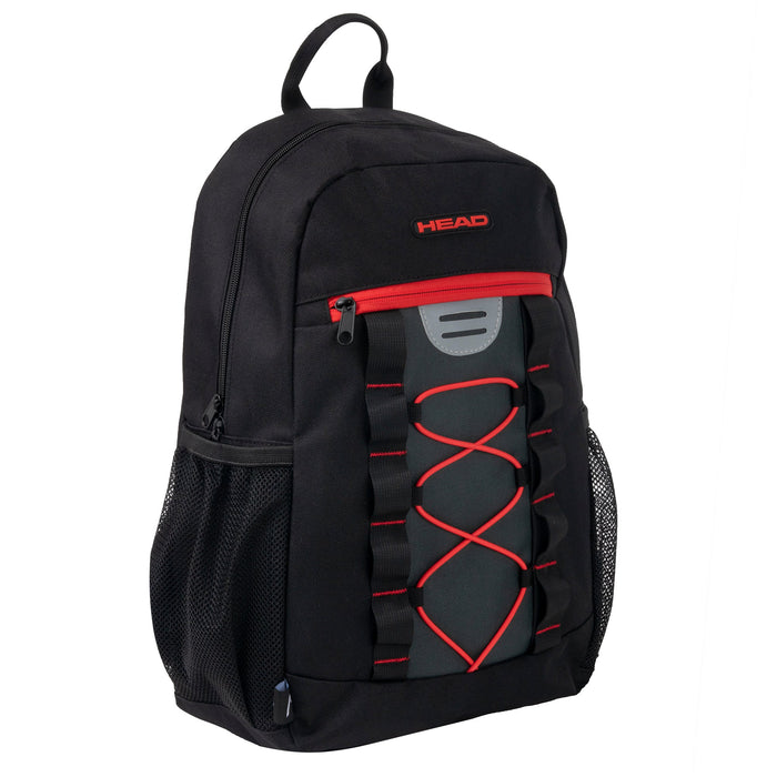 17-Inch Head Bungee Backpack - Black