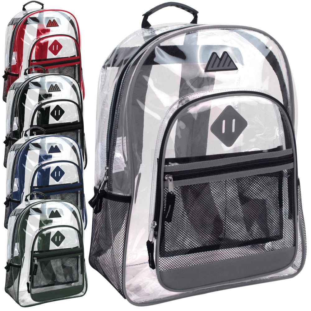 18-Inch Summit Ridge Clear Backpack