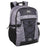 19-inch Mountain Edge Heather Bungee Cord Backpack w Padded Laptop Section