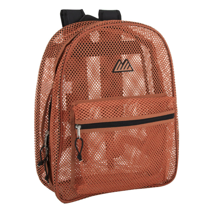 Bulk Premium 17 Inch Mesh Backpack - Girls