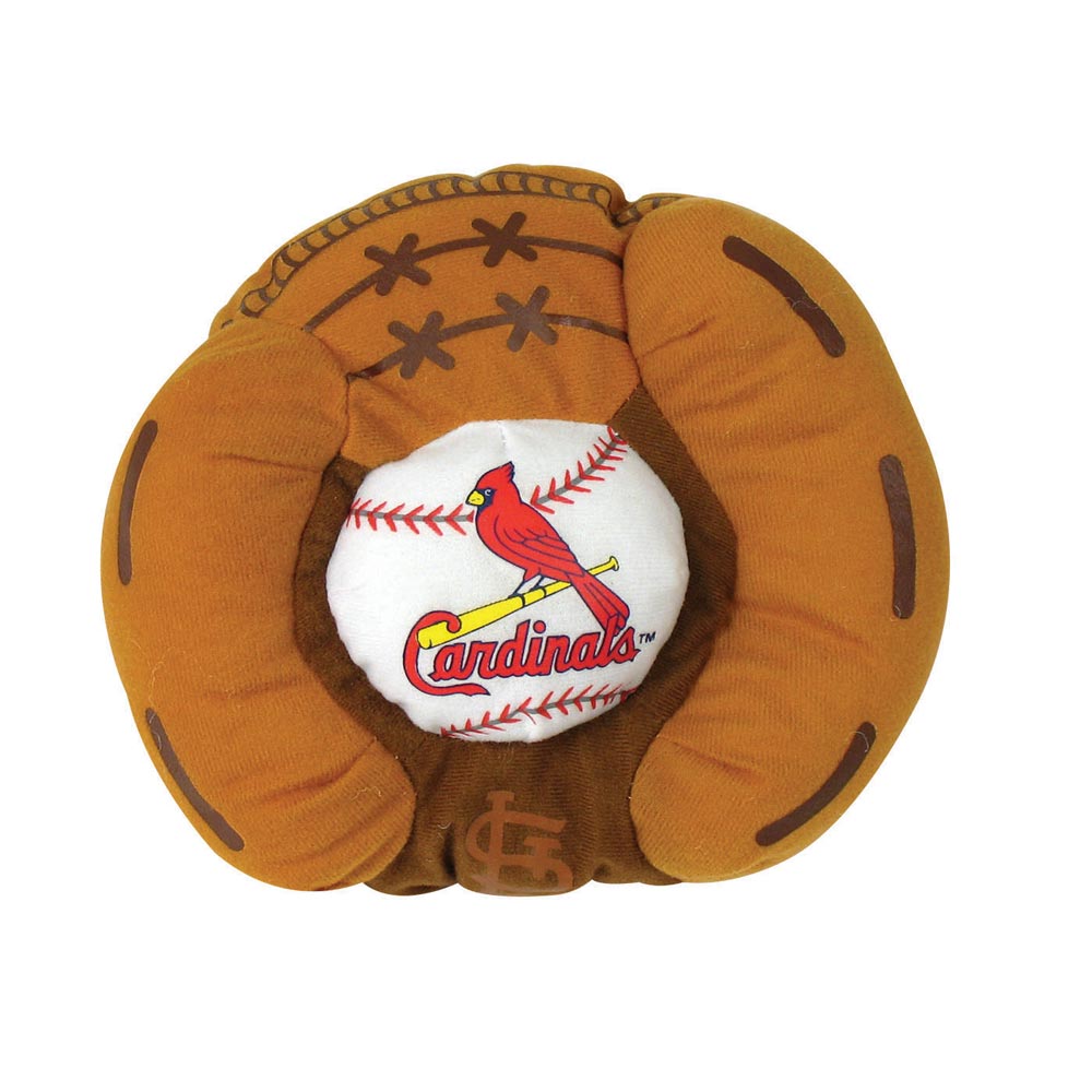 Plush Cardinals Glove 8"