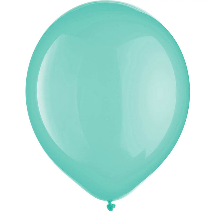 Robin's Egg Latex Balloons 12" (72 PACK)