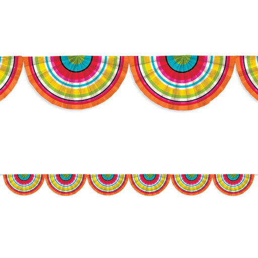 Paper Serape Bunting Garland 9" x 9'