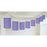 Paper Lantern Garland Purple 12'