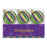 Fleur De Lis Striped Ornaments (6 PACK)