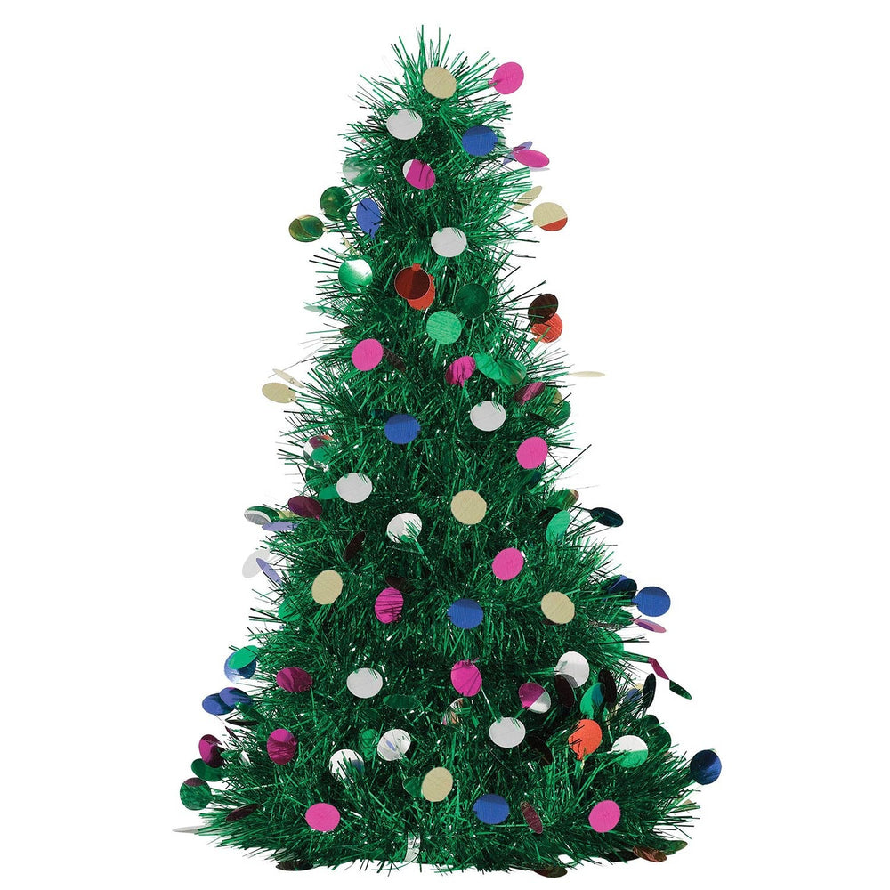 Ornament Tinsel Tree 24"