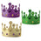 Foil Mardi Gras Crowns (12 PACK)