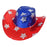 Patriotic Sequin Cowboy Hat