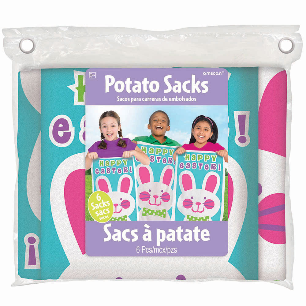 Game - Easter Potato Sack Race (6 PACK)