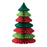 Honeycomb Standing Tree Decoration 12.5"