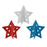 Patriotic Mini 3-D Centerpieces 5" (3 PACK)