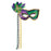 Mardi Gras Stick Mask