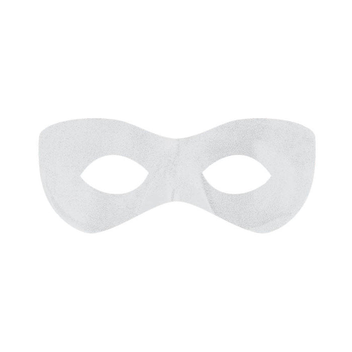 Novelty Costume Superhero Mask - White