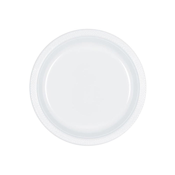 Plastic Plates 7" White (20 PACK)