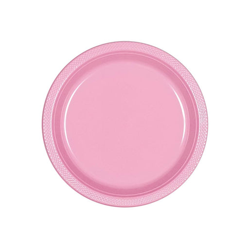 Plastic Plates 7" Pink (20 PACK)