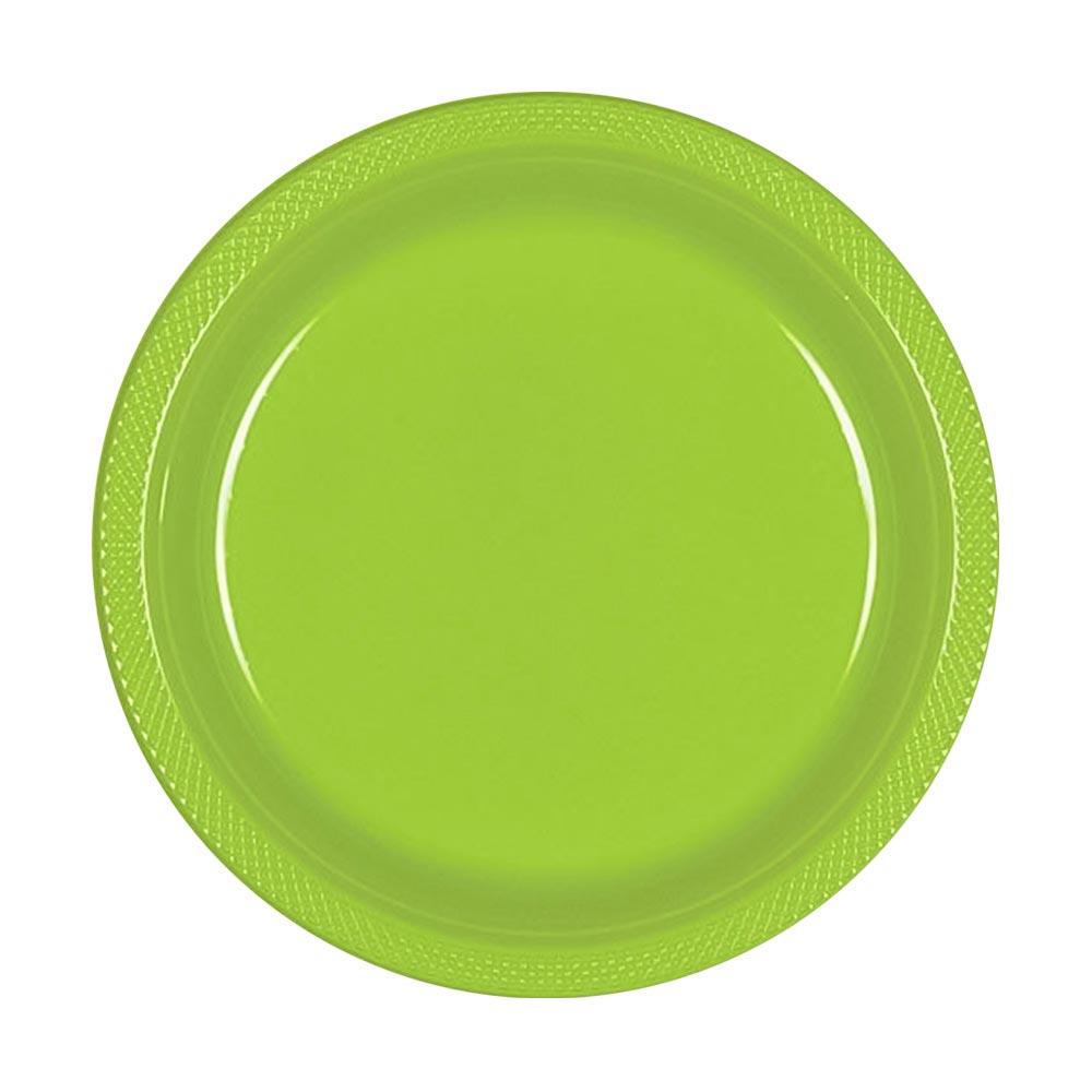 Plastic Plates 9" Kiwi (20 PACK)